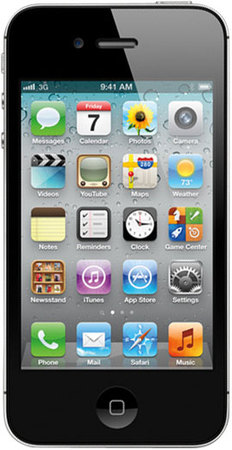 Смартфон APPLE iPhone 4S 16GB Black - Южно-Сахалинск