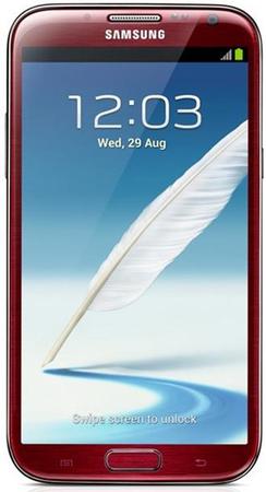 Смартфон Samsung Galaxy Note 2 GT-N7100 Red - Южно-Сахалинск