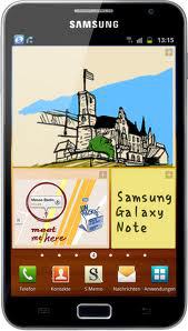 Смартфон Samsung Galaxy Note GT-N7000 Blue - Южно-Сахалинск